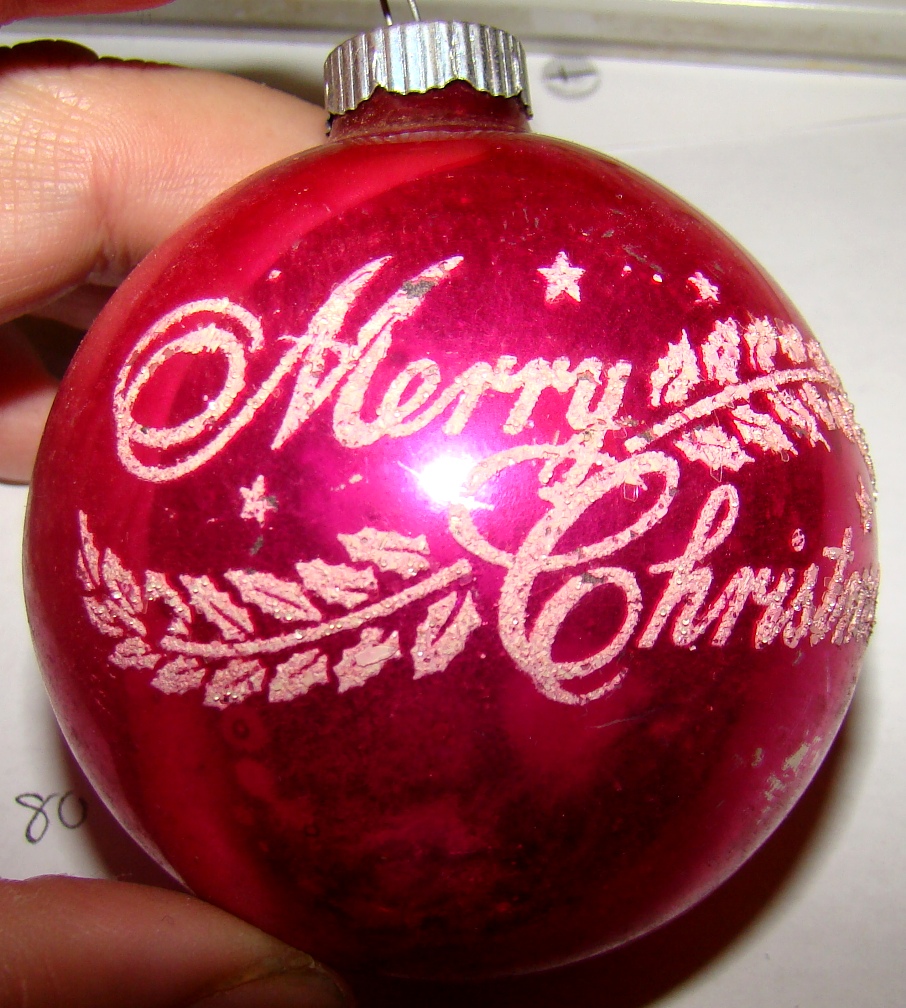 Christmas Ornament Red #1